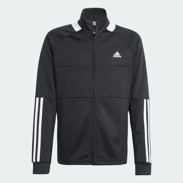 Detalle de Chaqueta Adidas Sereno para adolescentes en color negro