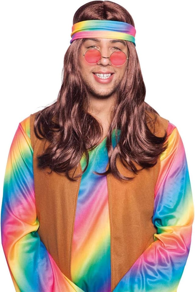 Thumbnail 1 de Folat-26843 Perruque Hippie avec Serre-Tête