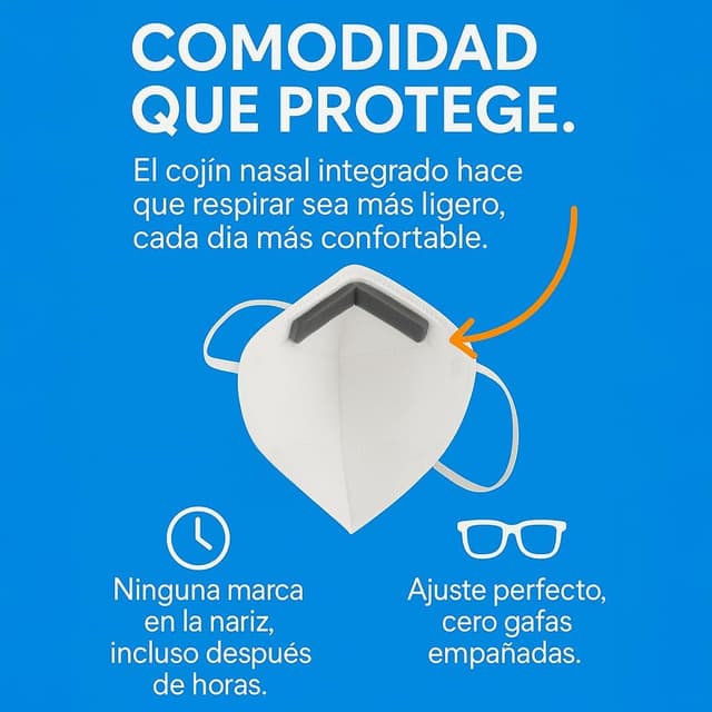 Thumbnail 2 de Mascarillas FFP3 sin válvula 20 unidades