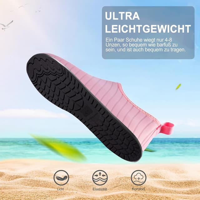 Detalle de Steppli Wasserschuhe & Badeschuhe (Schwimm- und Aquaschuhe) für Damen und Herren