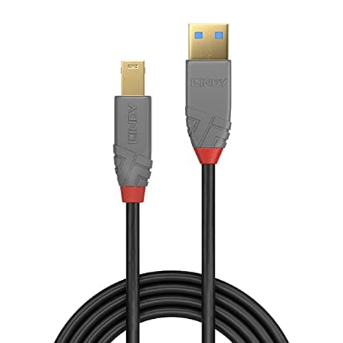 Thumbnail 2 de LINDY Cable USB 3.2 A/B 5m - Conexión Rápida 🚀