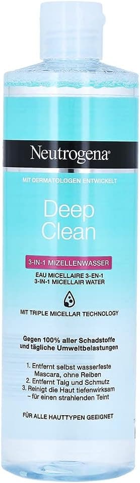 Detalle de Neutrogena Skin Detox 3 en 1 400 ml