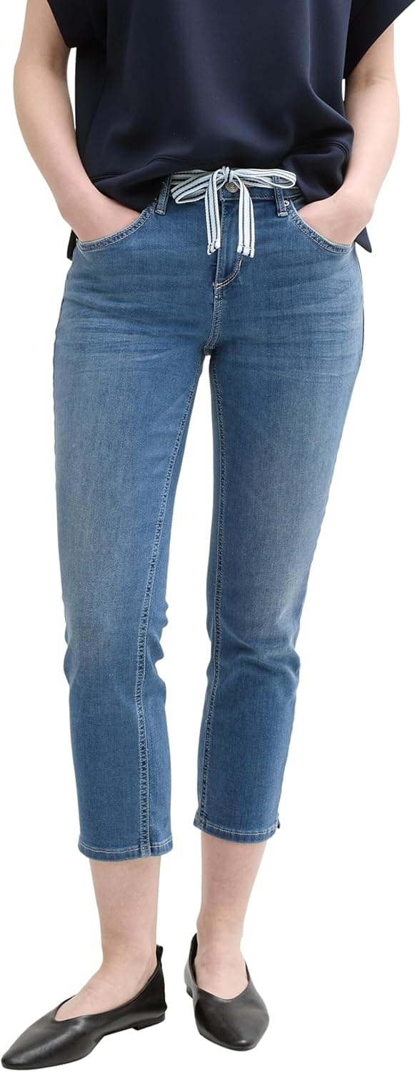Detalle de Jeans donna TOM TAILOR 1045907 Alexa Slim Fit: elasticità e stile cinque tasche