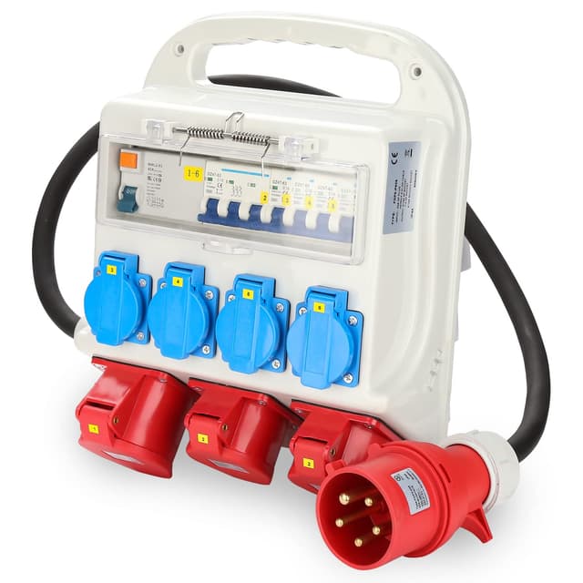 Detalle de Daromigo Wandverteiler mit FI-Schutzschalter