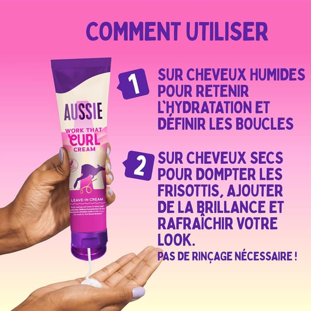 Thumbnail 5 de Aussie Work That Curl Crème 160ml 💇♀