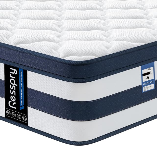 Detalle de Resspry Small Double Mattress 4FT, 12 Inch