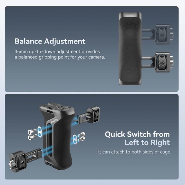 Detalle 2 de SMALLRIG Seitengriff 36 mm Verstellweg