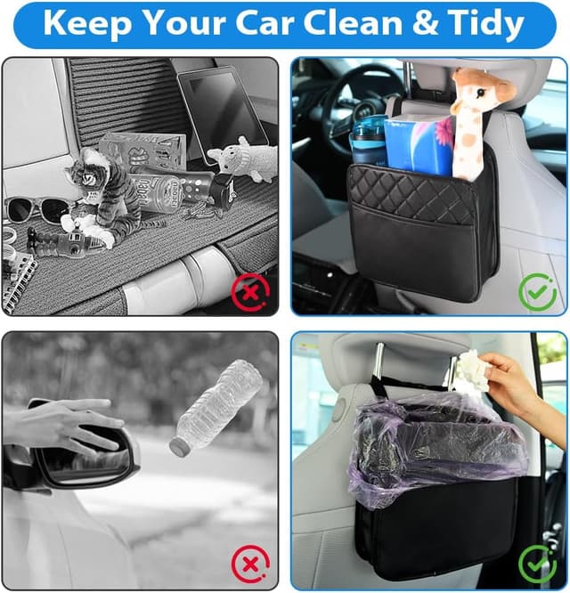 Thumbnail 3 de Adiwo Organizador Asiento Coche 25x25x8 cm 🚗