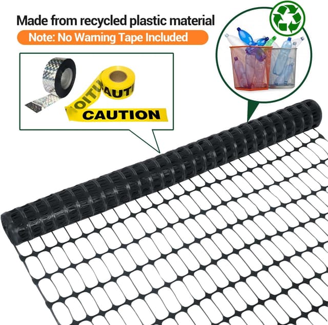 Detalle 2 de Ohuhu 30 m Begrenzungszaun 1 m hoch