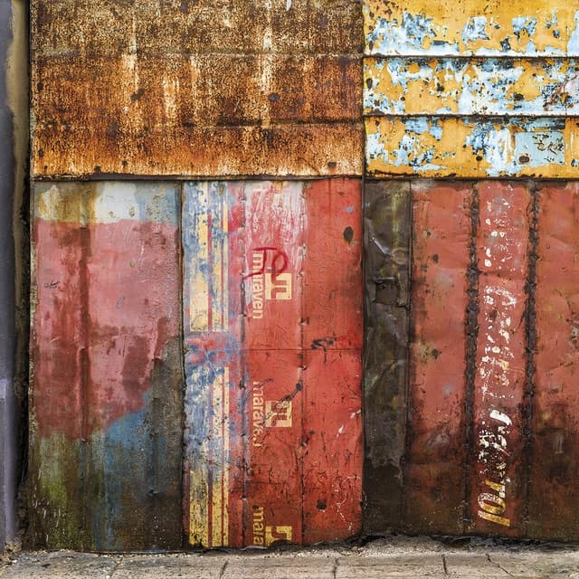 Imagen de Rasch Fotomural Metal Door Rasch 🖼 en OfertitasTOP