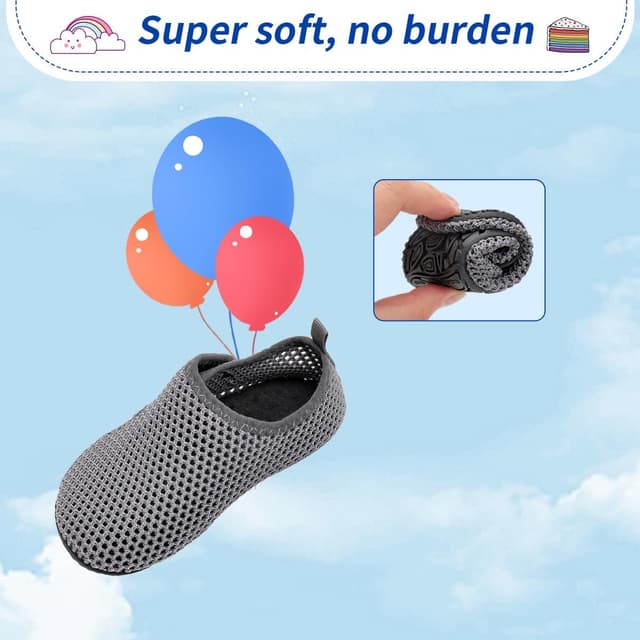 Detalle 2 de Kinder Badeschuhe Wasserschuhe mit Gummi Sohle