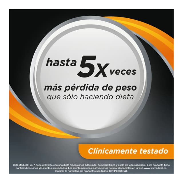 Thumbnail 4 de XLS Medical Pro 7 - Cápsulas Captagrasas, 180 unidades 💊