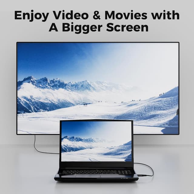 Thumbnail 6 de Mygatti USB 3.0 auf DVI Adapterkabel (Typ-A zu DVI), 1,5 m – für TV, Monitor & Projektor mit 1080p