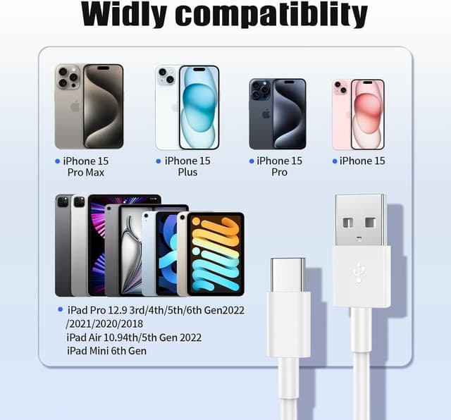 Thumbnail 5 de Qalirvis 2Pack 3ft Carplay cable