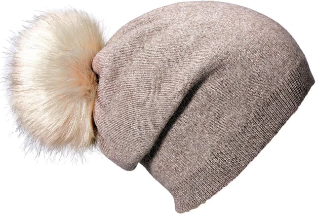 Detalle de Bonnet DonDon laine d’hiver avec pompon