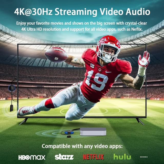 Thumbnail 2 de TIMBOOTECH Wireless HDMI 165FT extender