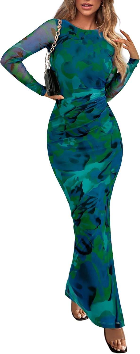 Detalle de PRETTYGARDEN Bodycon Maxi Dress XS Size