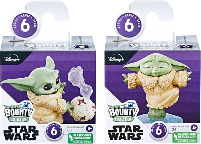 Detalle 2 de Star Wars The Bounty Collection Series 6 Pack Doble Grogu 5,5 cm