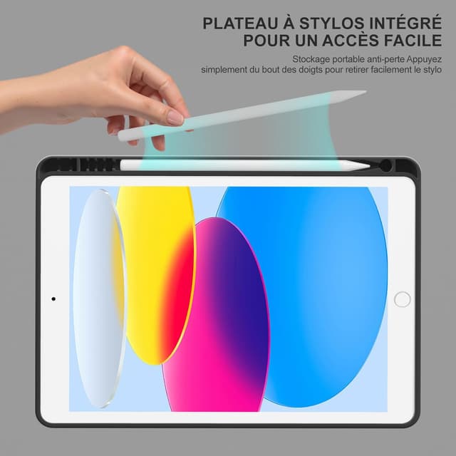 Detalle 1 de ZOPSGYU Coque iPad 10,2 pouces 2021