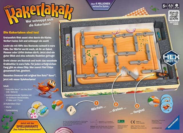Thumbnail 5 de Ravensburger 20800 Kakerlakak – Aktionsspiel
