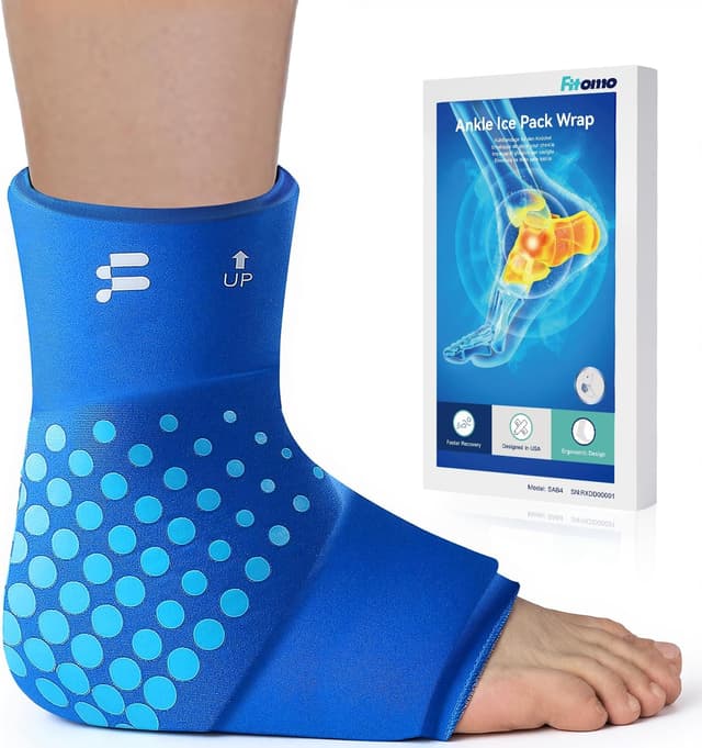 Detalle de Fitomo Ankle Ice Pack Wrap for 360° care