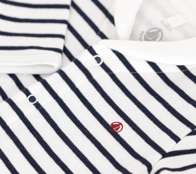 Detalle 1 de Petit Bateau Baby-Pyjama Schlaf gut (unisex)