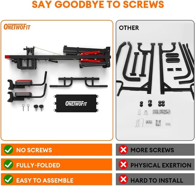 Thumbnail 3 de ONETWOFIT Power Tower Estación de Fondos Plegable