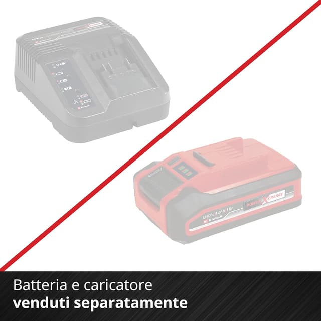 Detalle de Einhell GE-CT 18 Li tagliabordi a batteria Power X-Change (solo utensile) 18V