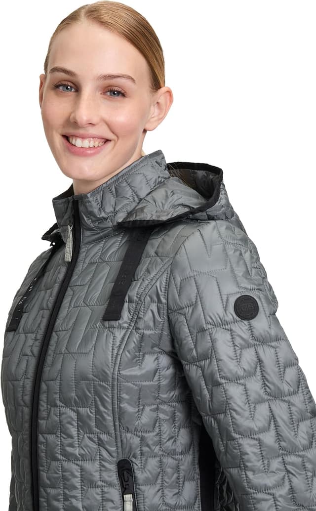 Detalle de Gil Bret Damen Lou Jacke (1er Pack) – wattierte Baumwolljacke für Alltag & vielseitige Outfits