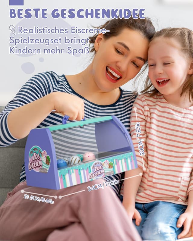 Detalle 2 de Lehoo Castle Eisdiele Kinder Zubehör ab 3