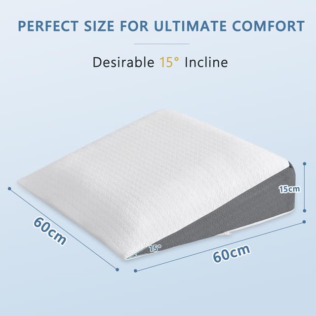 Detalle 2 de HAVARGO Keilchenkissen 60 x 60 x 16 cm