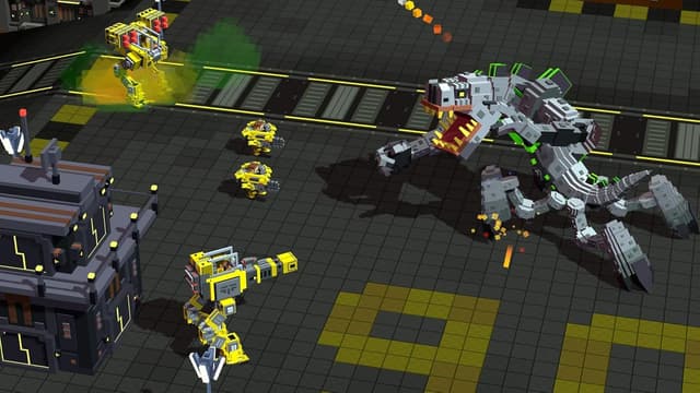 Detalle de 8-Bit Invaders for PS4 – Singleplayer, Co-op and Online Multiplayer