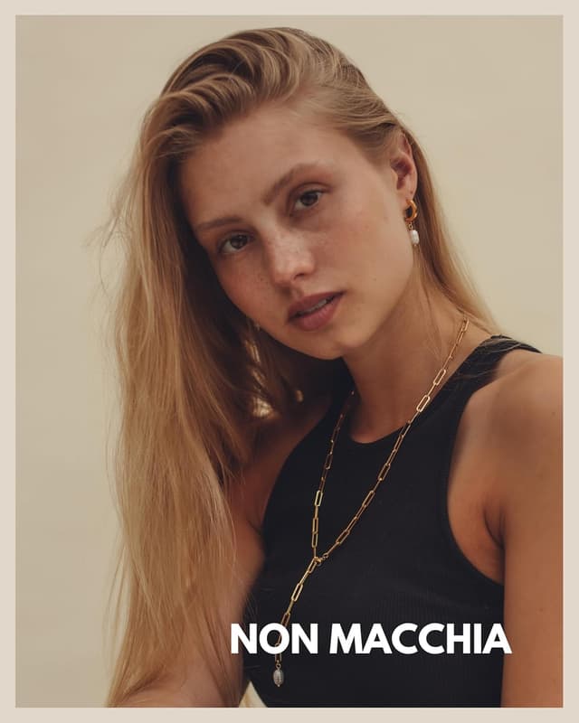 Detalle de GD GOOD.designs Orecchini in perle d’acqua dolce creola da donna in oro 18 carati o argento