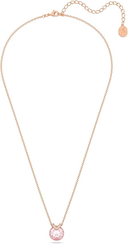 Thumbnail 1 de Swarovski Colgante Bella V rosa, talla redonda 💍