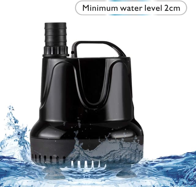 Detalle 2 de Hygger Submersible Water Pump 4000L/H (90W) – ultra-quiet fountain & aquarium pump with dry-burn protection