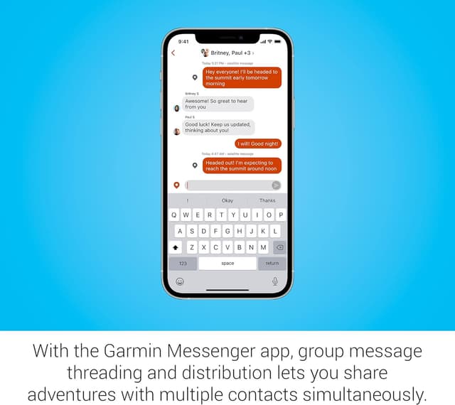 Thumbnail 4 de Garmin inReach Messenger Satellite Messaging 📡