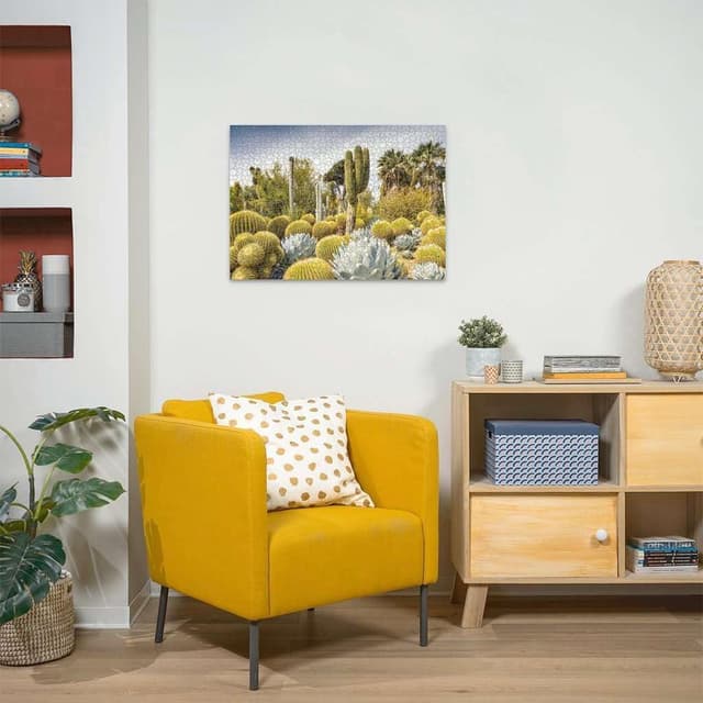 Detalle 2 de Puzzle Ravensburger « Jardin du Désert Huntington » 1000 pièces (70 x 50 cm)