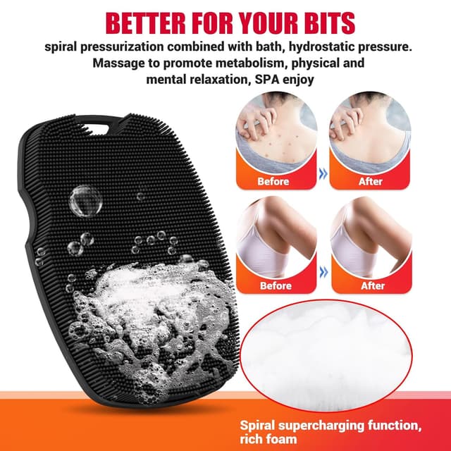 Thumbnail 3 de Canroom Silicone Body Scrubber 360° Handle