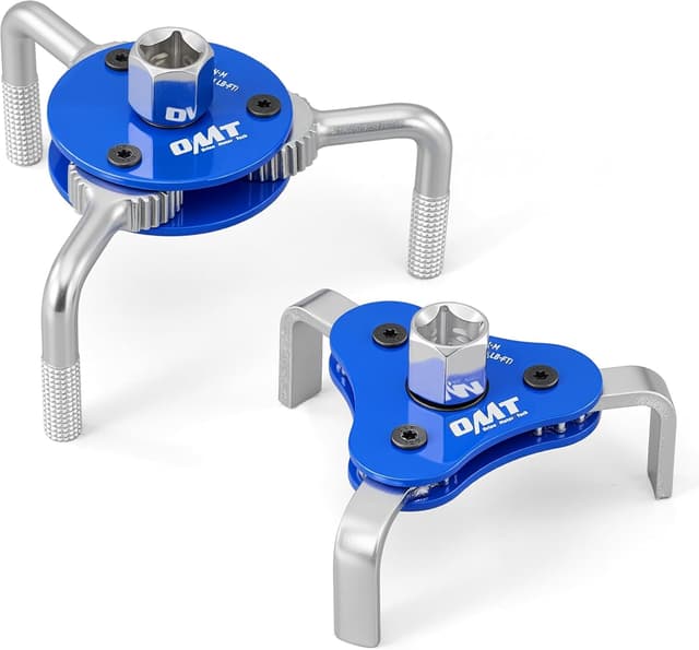 Detalle de Orion Motor Tech 2pc Adjustable Oil Filter Wrench Set (2.5–4 & 2.7–5.1 in, 1/2 & 3/8 in drive)