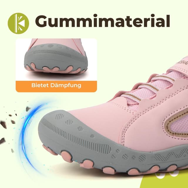 Detalle 2 de Mishansha Kinder-Turnschuhe 24-38 für Trekking