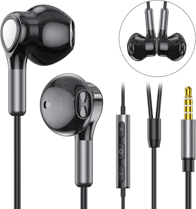 Detalle 2 de BENEWY Half in‑Ear Wired Earphones 3.5mm