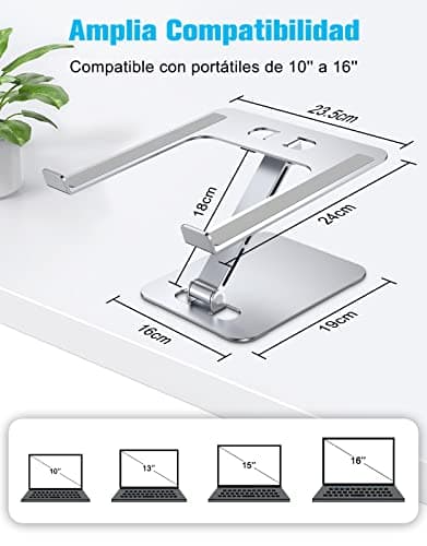 Thumbnail 4 de Babacom Soporte Portátil 10–16 pulgadas