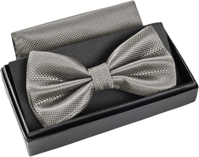 Detalle de Massi Morino Pajarita ajustable 34–51 cm con pañuelo