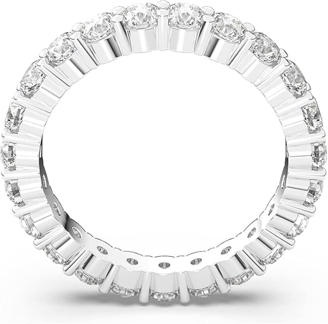 Detalle de Swarovski Anillo Matrix Vittore Talla redonda, blanco 💍