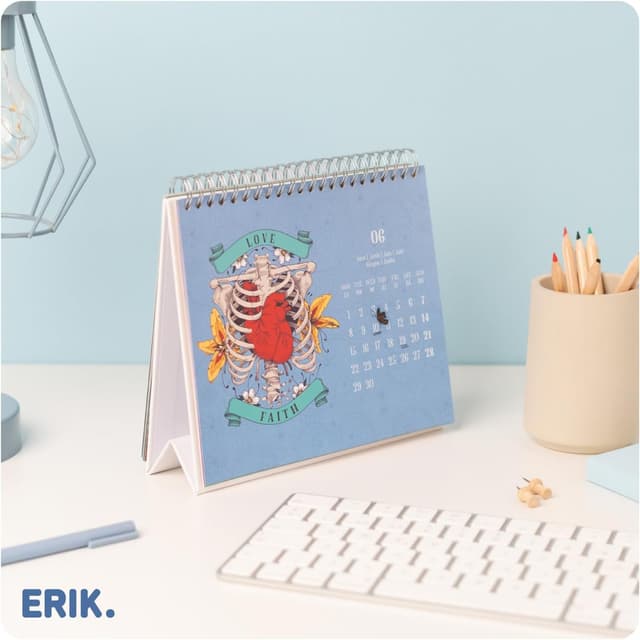 Thumbnail 4 de Grupo Erik Frida Kahlo Desk Calendar 2026 📅
