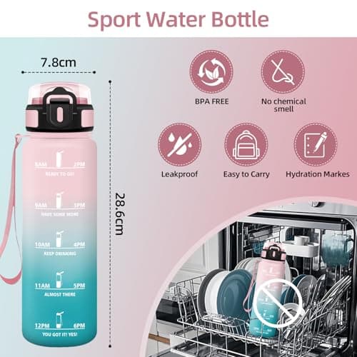 Thumbnail 3 de Motswedi Botella agua 1000 ml reutilizable 💧