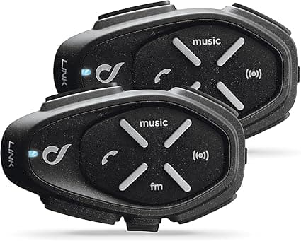 Imagen de INTERPHONE Link HD Doble 🚴♂️ Intercom de Casco Moto, GPS, IPX67 en OfertitasTOP