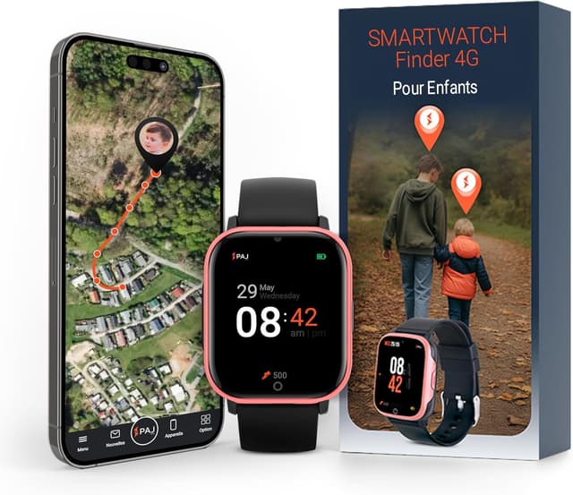 Imagen de PAJ SMARTWATCH Finder 4G pour Enfants Rose en OfertitasTOP