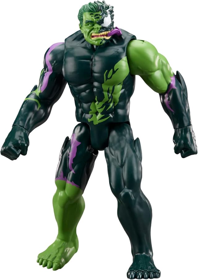 Thumbnail 6 de Hasbro Marvel Avengers VenomVersus Titan Hero Series: action figure Captain America e Hulk “venomizzati”