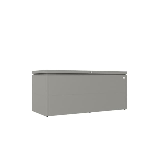 Detalle de Biohort Lounge Box 200 armario metálico de jardín